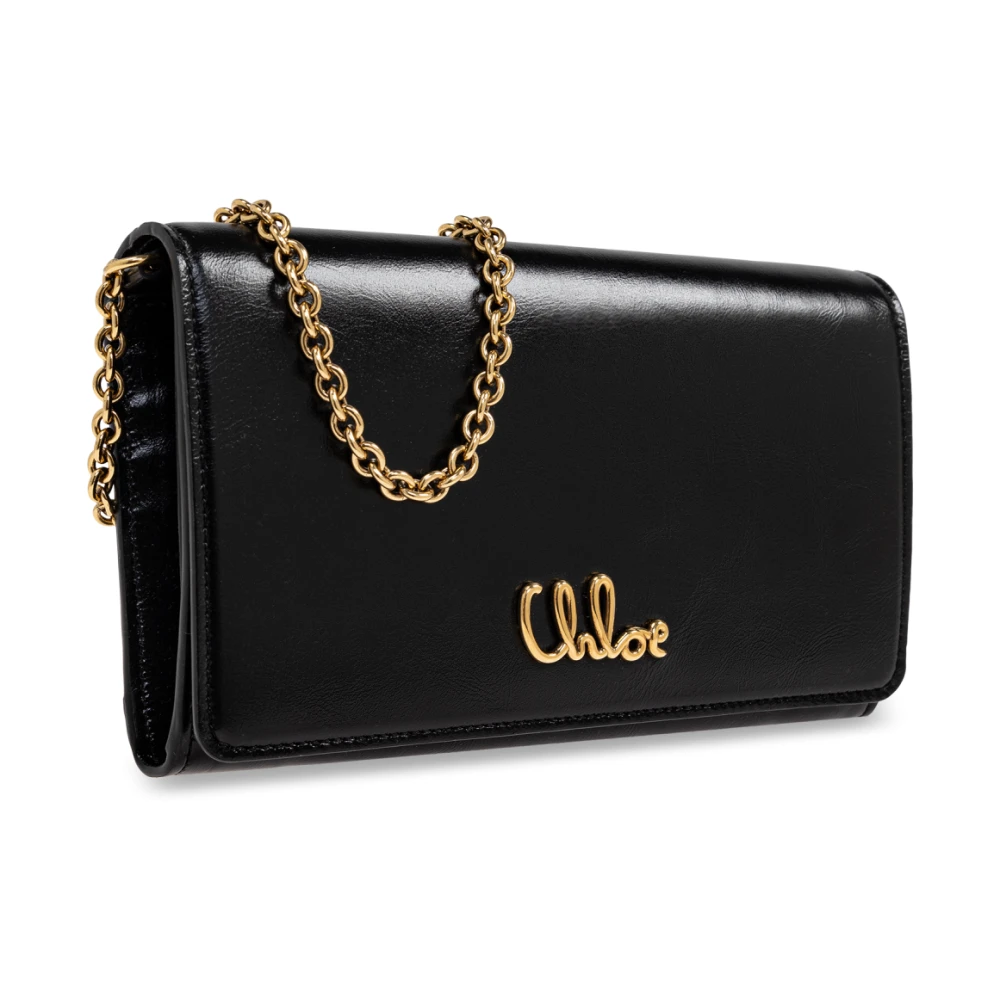 Chloé Portemonnee op ketting Iconisch Black Dames