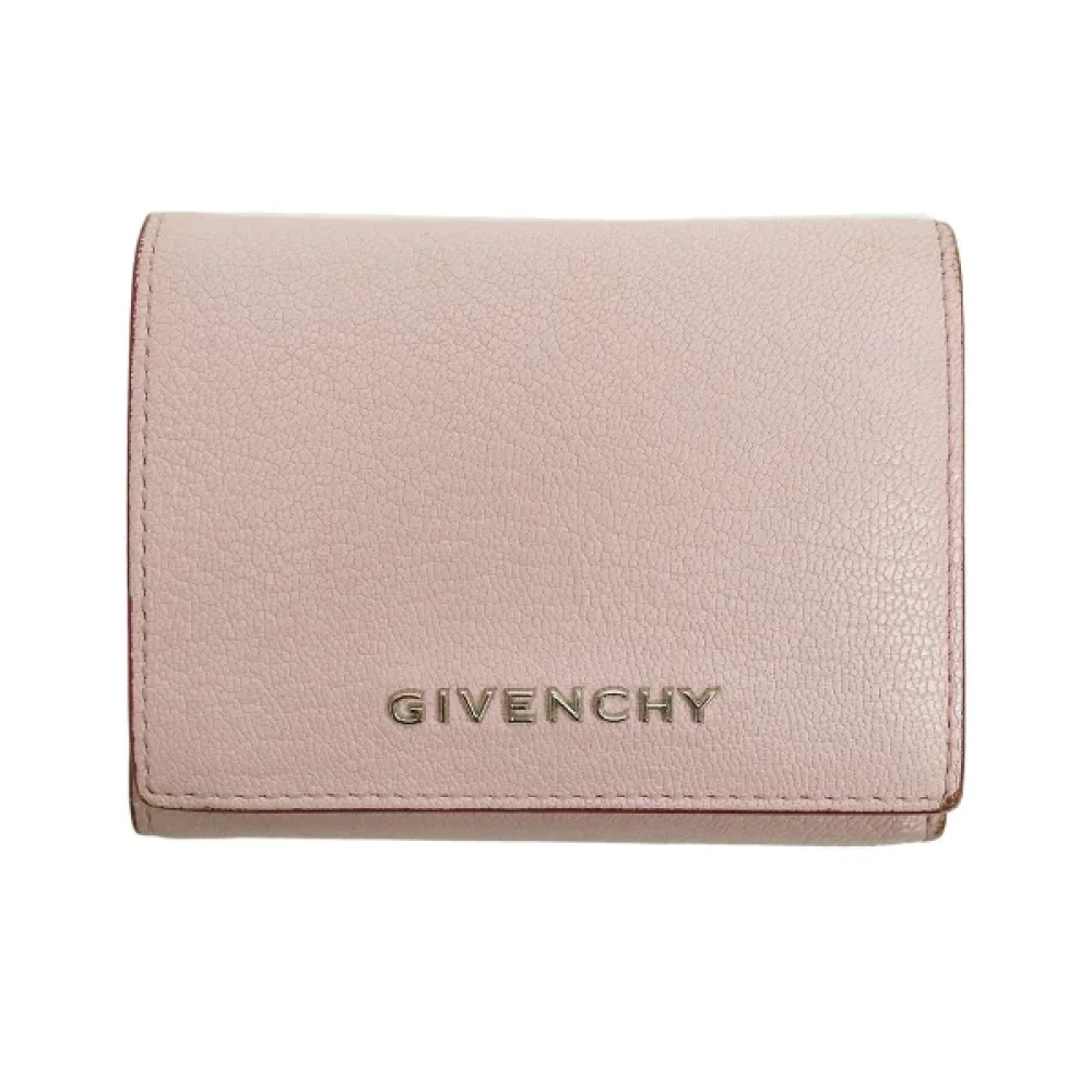 Givenchy Pre-owned Leather wallets Pink Dames