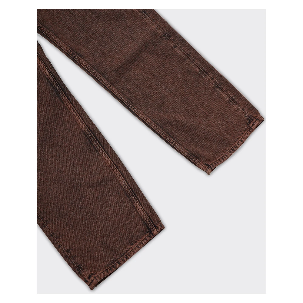 Samsøe Eddie Denim Jeans Bruin Brown Heren