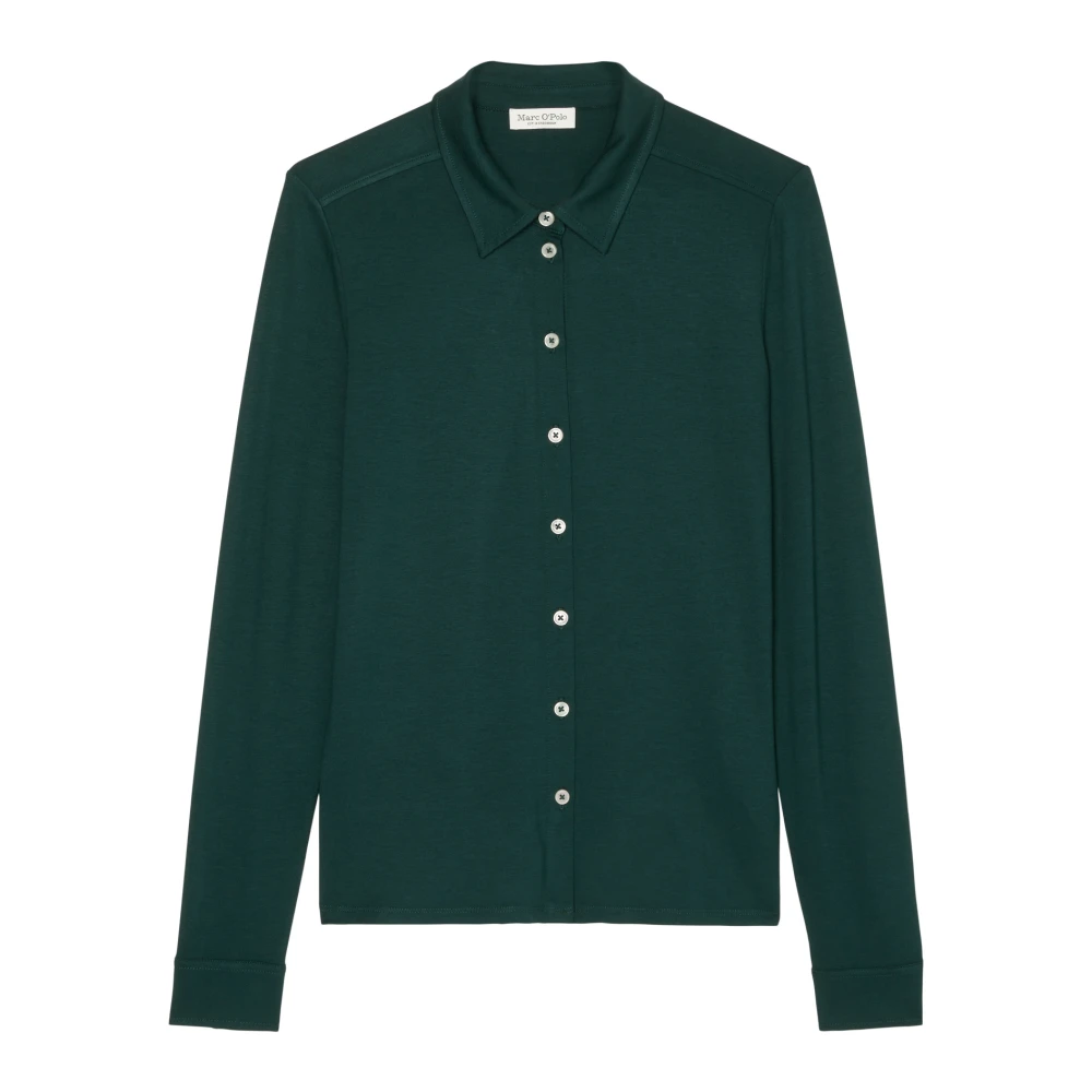 Marc O'Polo Gewone jerseyblouse Green Dames