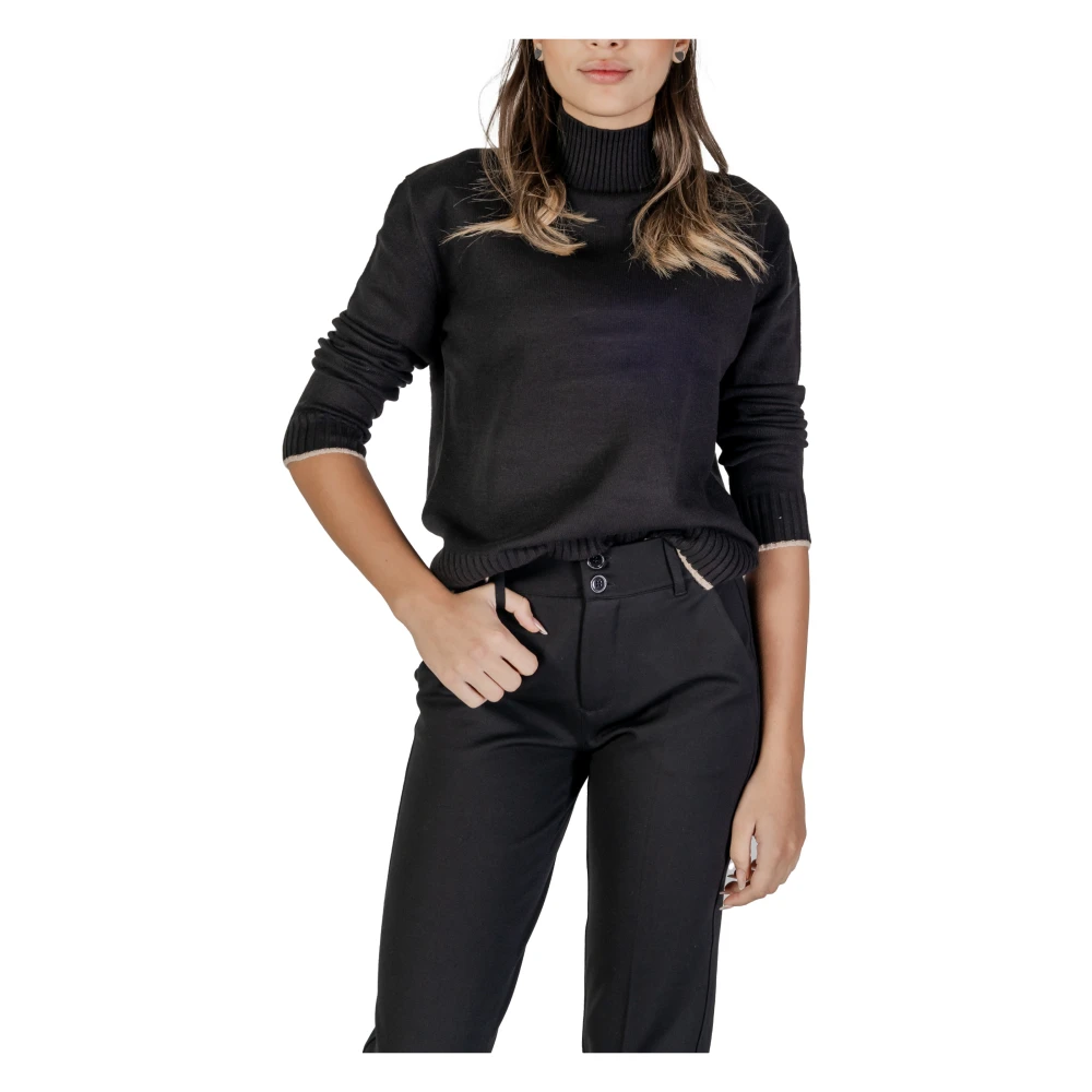 Street One Herfst Winter Dames Gebreide Collectie Black Dames