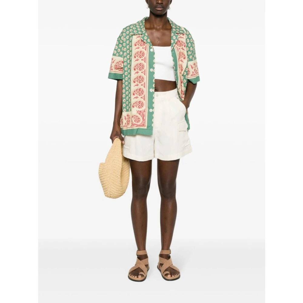 Woolrich Witte Shorts voor Mannen White Dames