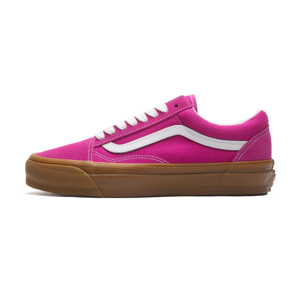Vans Men's Pink Rasberry Rose Trainers - Sneakers - 12 Uk - Shoes