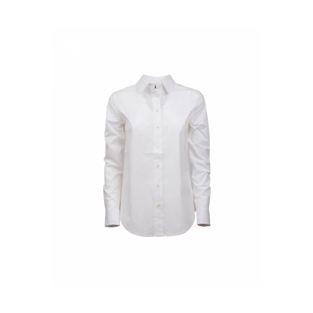 Ralph Lauren Lange mouwen shirt White Dames