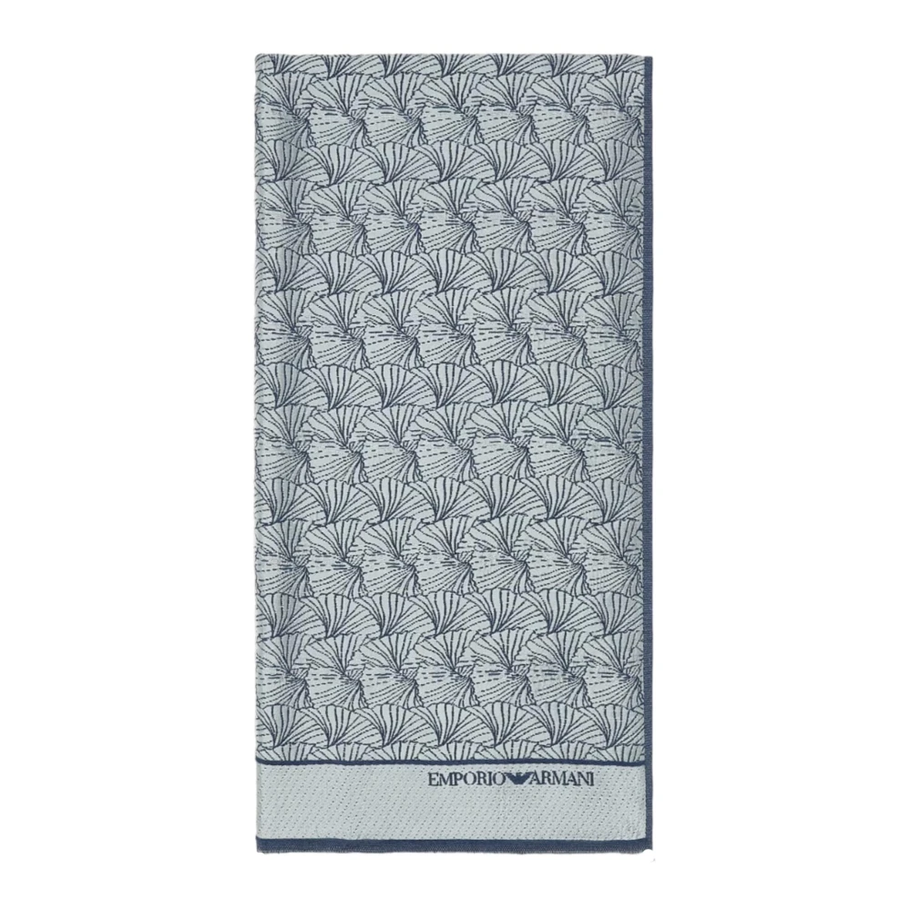 Emporio Armani Jacquard All-Over Sjaal Multicolor Dames