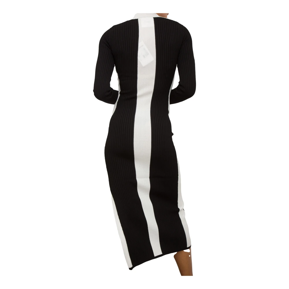 PATRIZIA PEPE Zwarte Jurk Black Dames