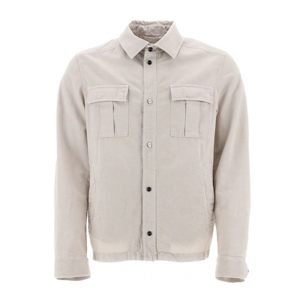 Herno Shirt Jacket Beige Heren