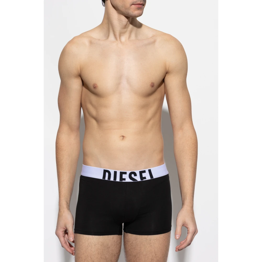 Diesel Driepak boxershorts Damien-D-Pop-3Pack-40 Black Heren