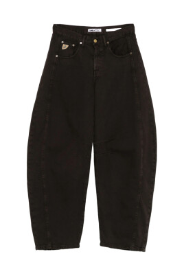 brown-side-panel-jeans-with-knee-darts