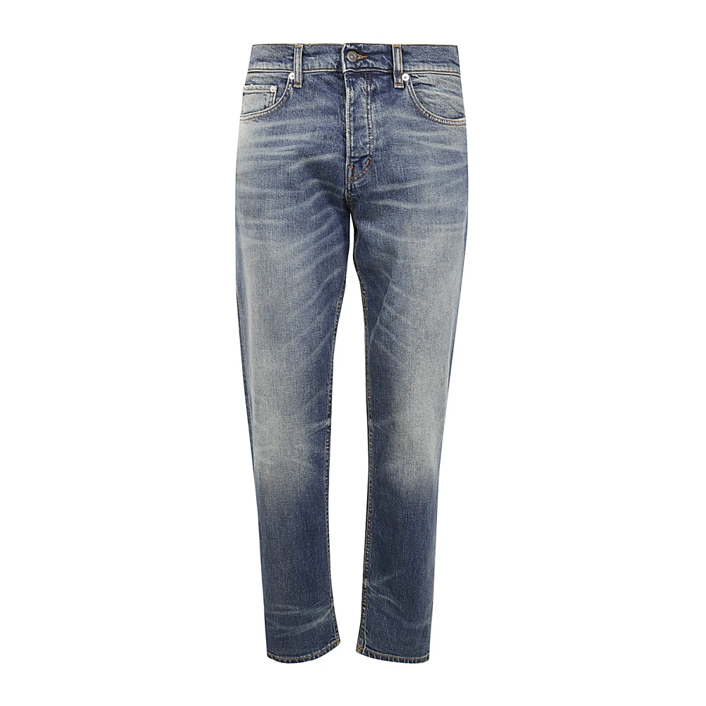 Haikure Blauwe Tokyo Slim Jeans Blue Heren