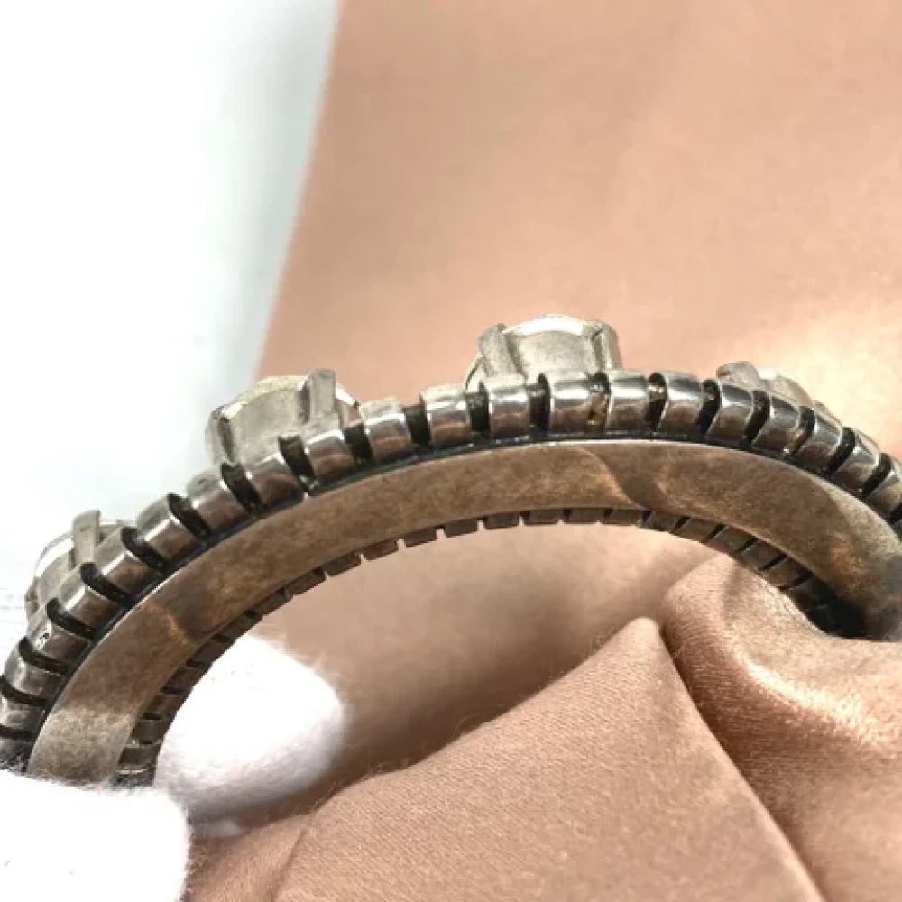 Miu Pre-owned Leather hair-accessories Pink Dames