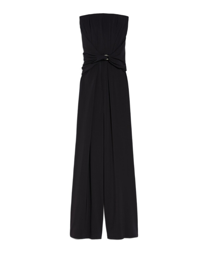 robe-noire-drapee-a-la-taille