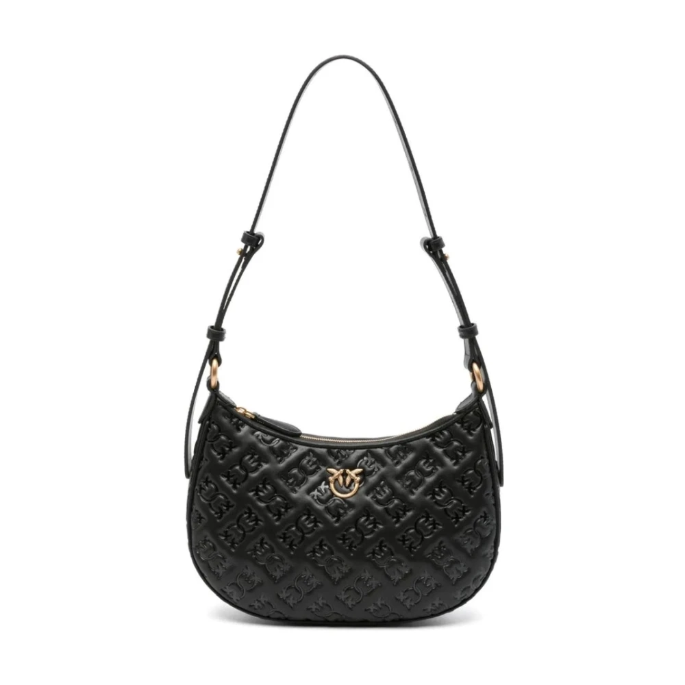 Pinko Women's Black Love Shoulder Bag - Shoulder Bags - One Size - Bags