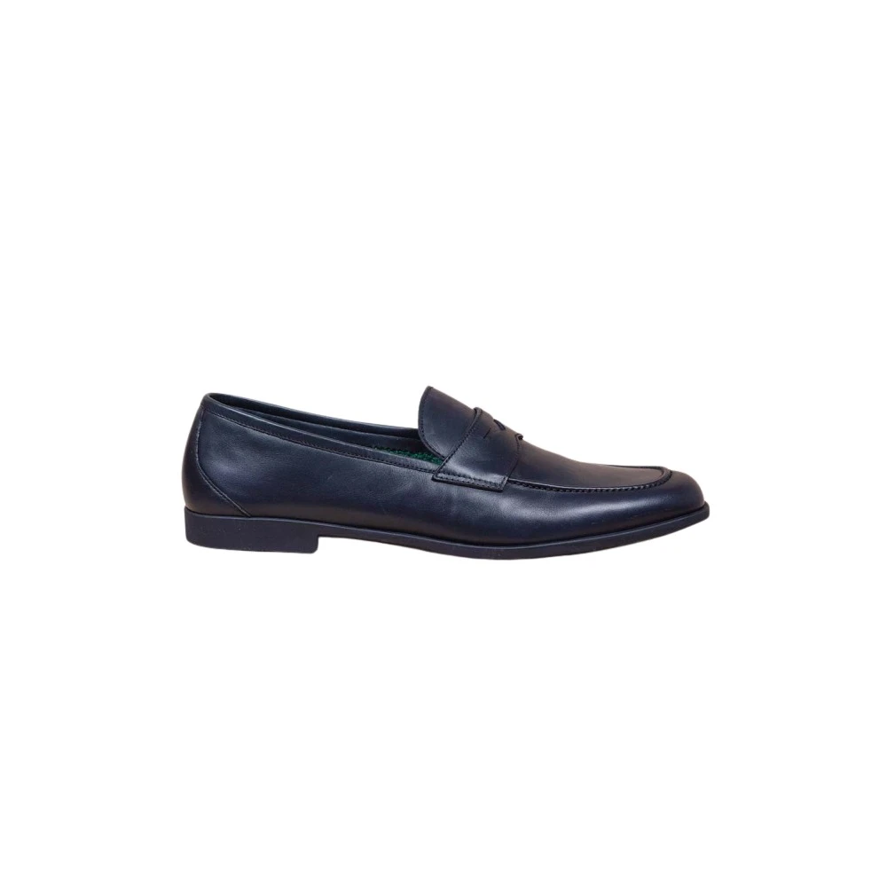 Fratelli Rossetti Mocassins met decoratief tabblad Blue Heren