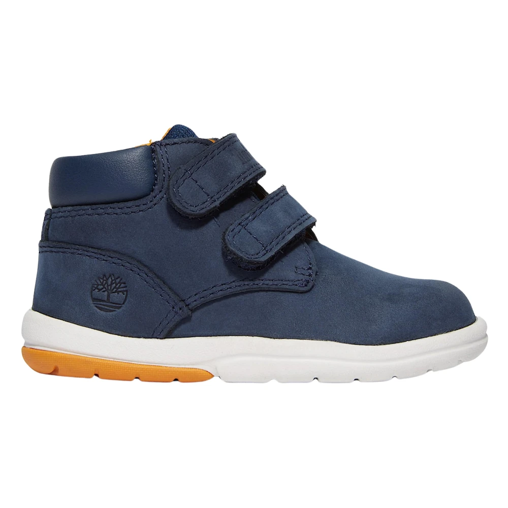 Timberland Toddler Mid Hook & Loop Boot, Navy, Size 8 Younger - Image 4