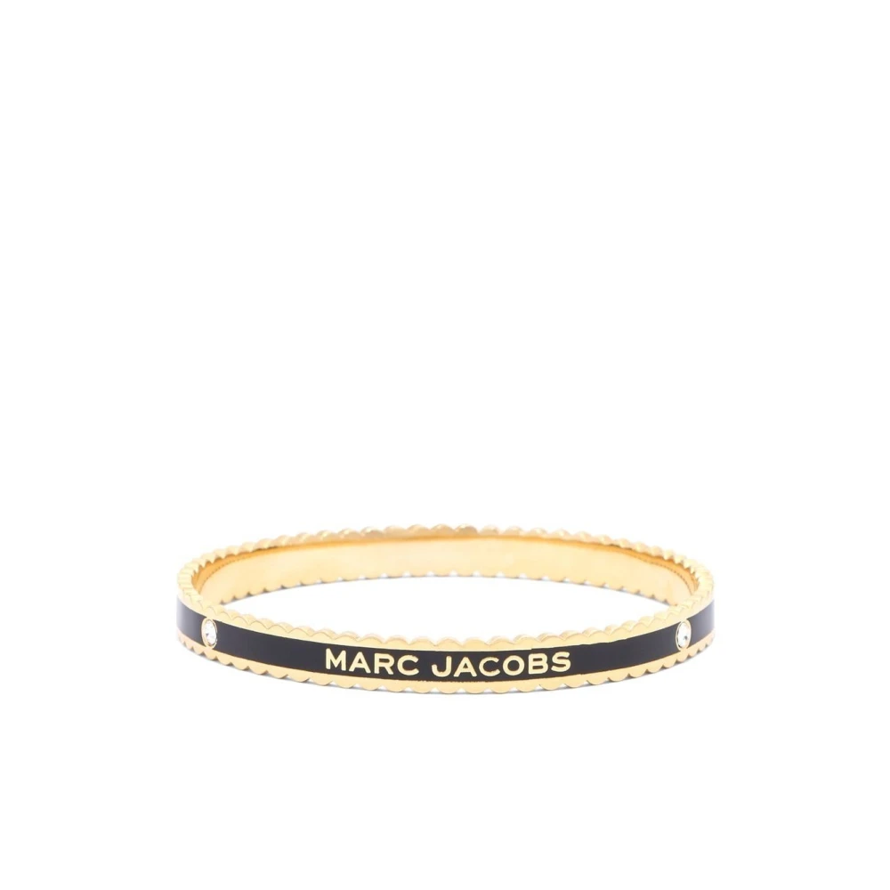 Marc Jacobs Geschulpte Medaillon Armband Yellow Dames