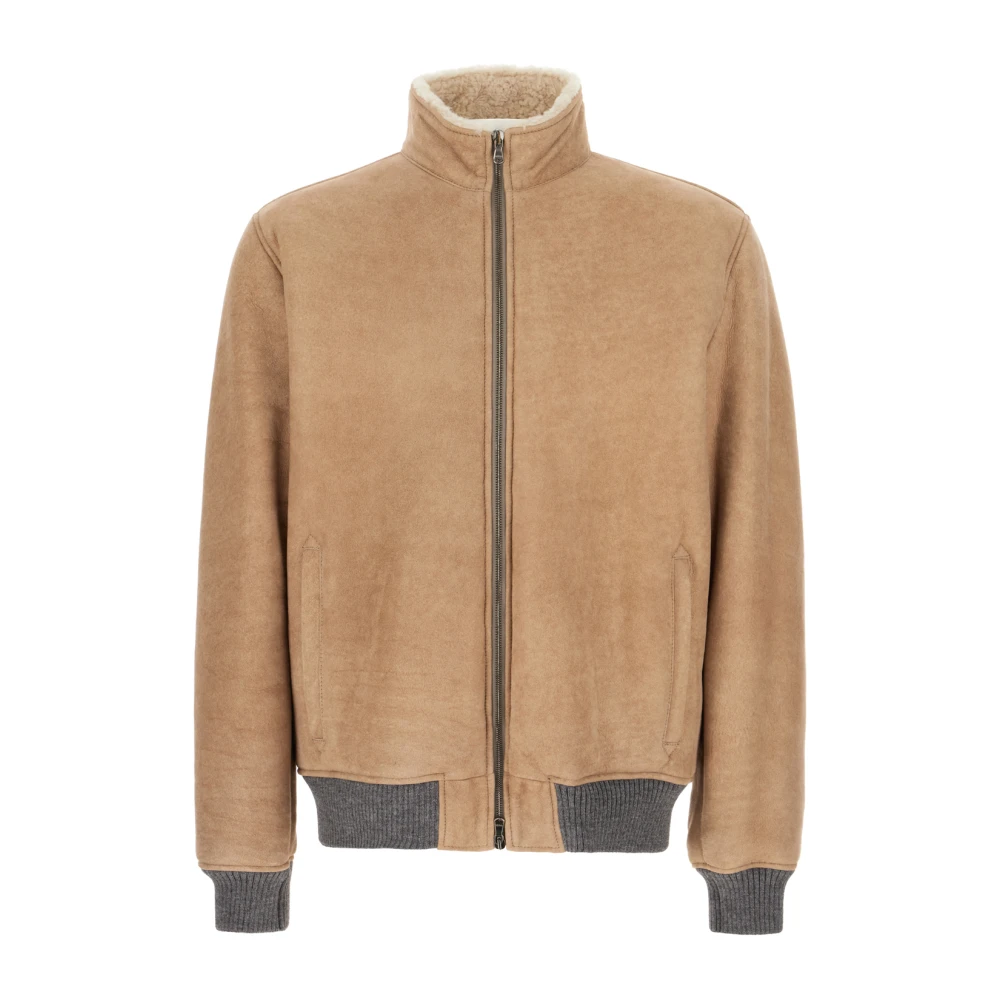 Barba Stijlvolle Jassen & Vesten voor Mannen Beige Heren