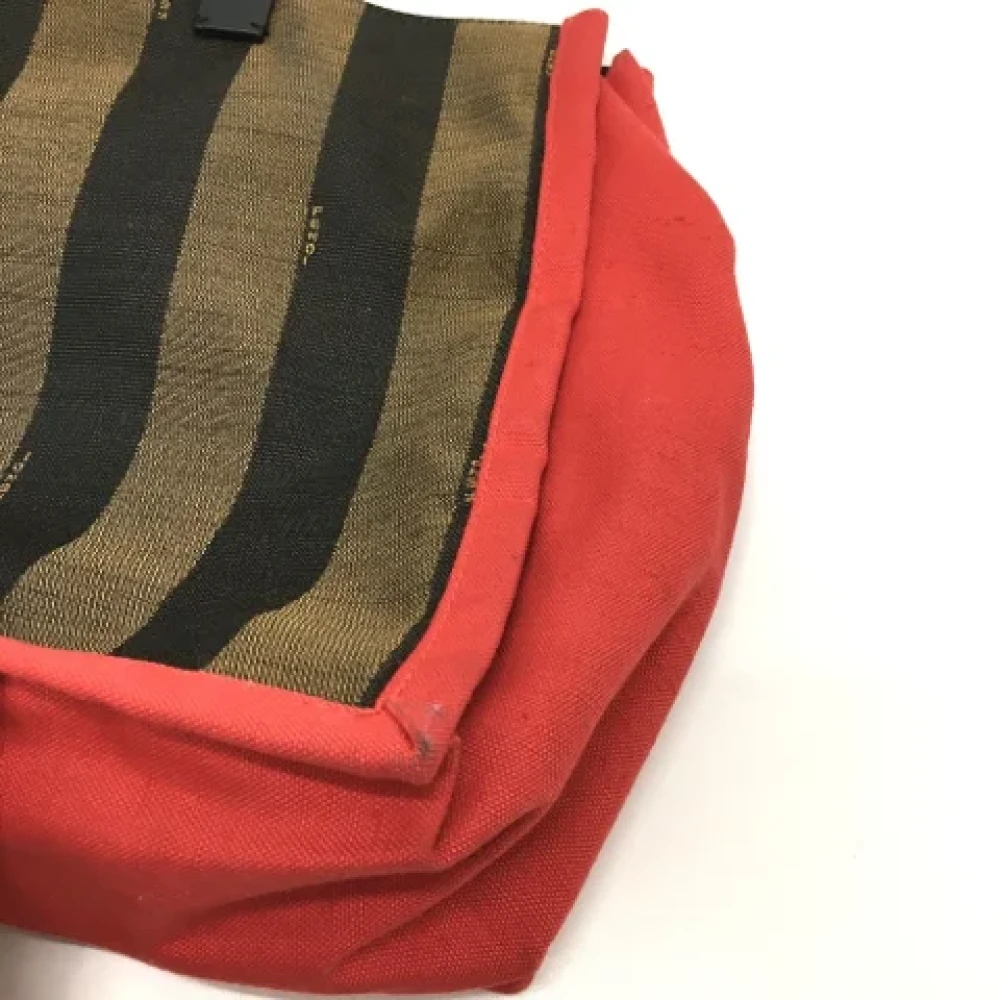Fendi Vintage Pre-owned Fabric fendi-bags Brown Dames