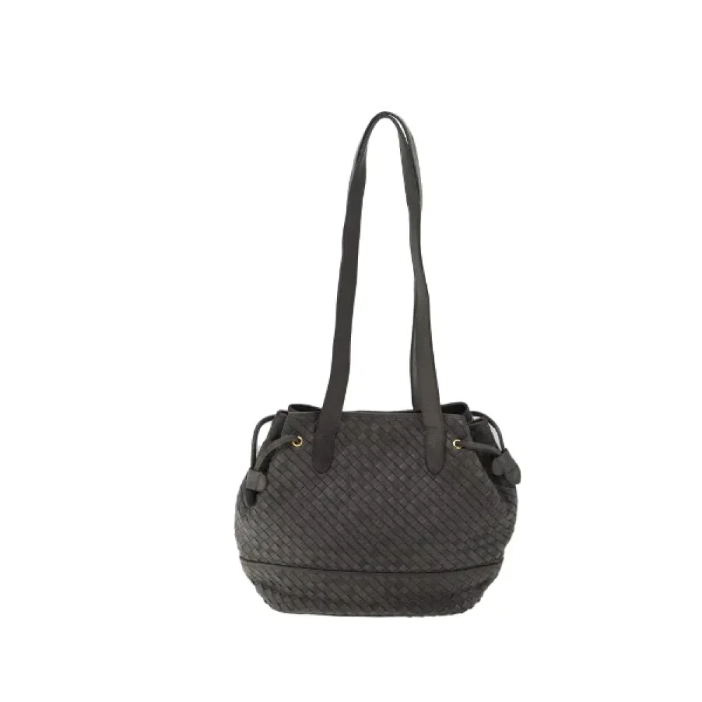 Bally Pre-owned Leather shoulder-bags Gray Dames