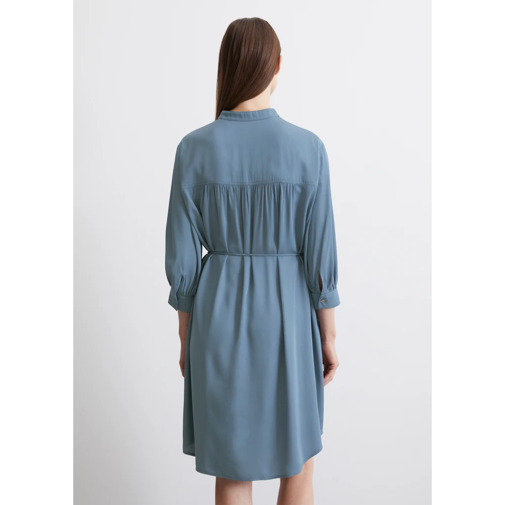 Marc O'Polo Relaxte overhemdjurk Black Dames