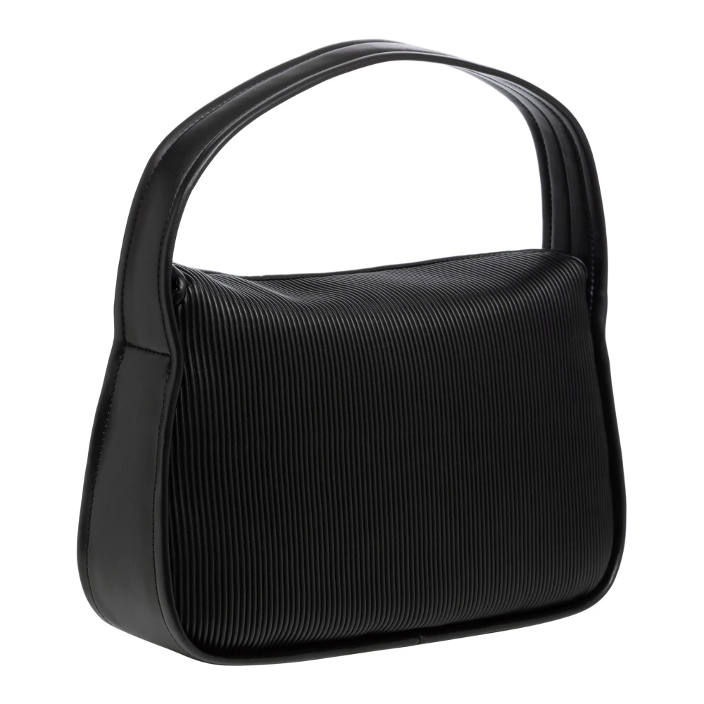 Calvin Klein Jeans Stijlvolle Schoudertas met Magneetsluiting Black Dames