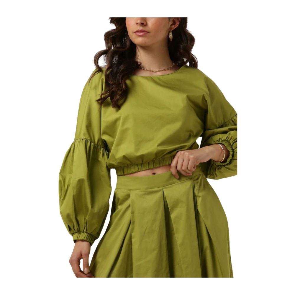 Devotion Limoen Zomerblouse Lowanna Green Dames