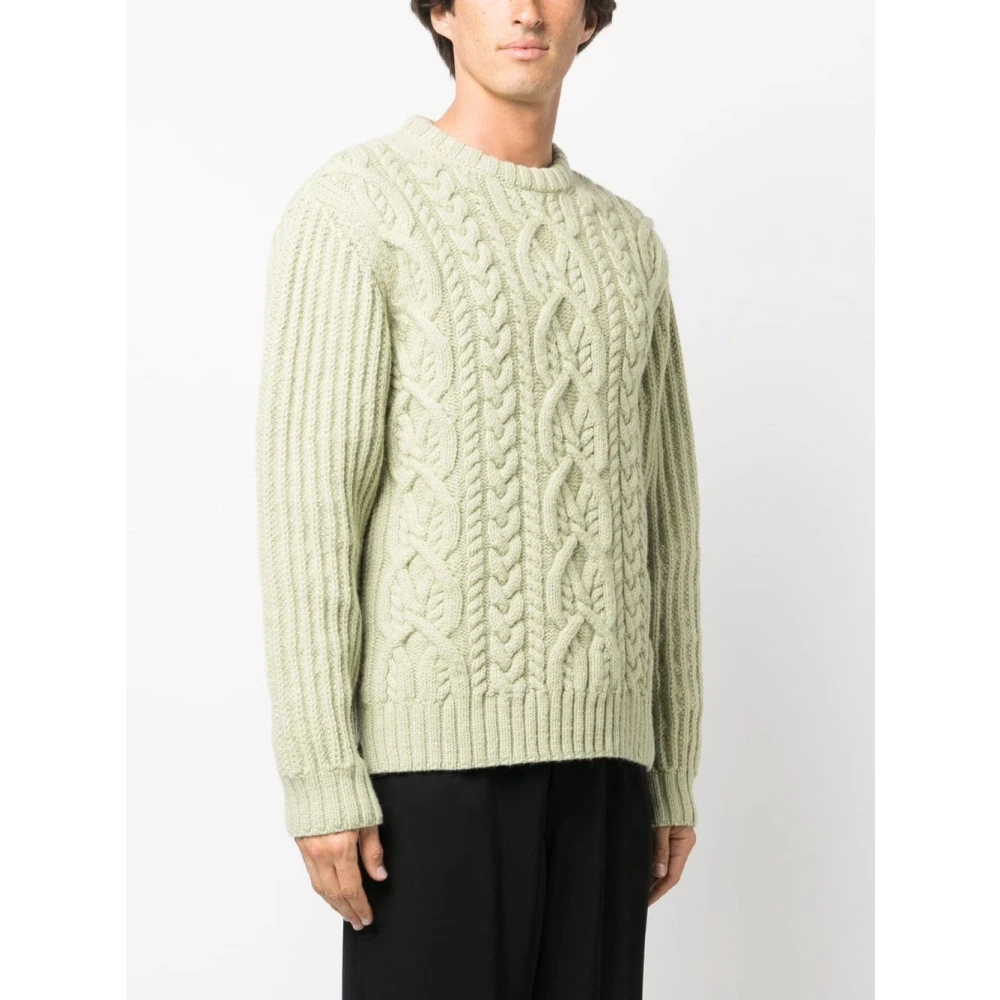 Dries Van Noten Stijlvolle Sweater voor Mannen Green Heren