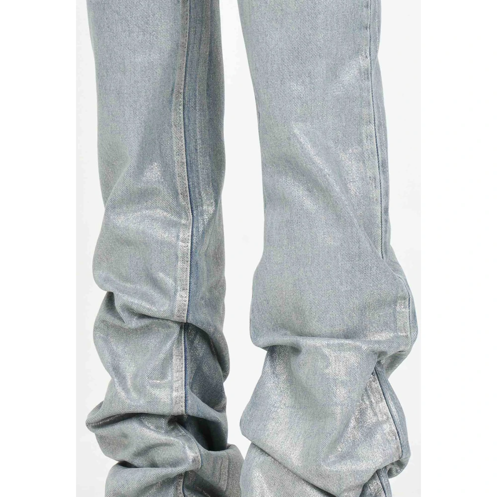 PATRIZIA PEPE Slim-fit Jeans Gray Dames