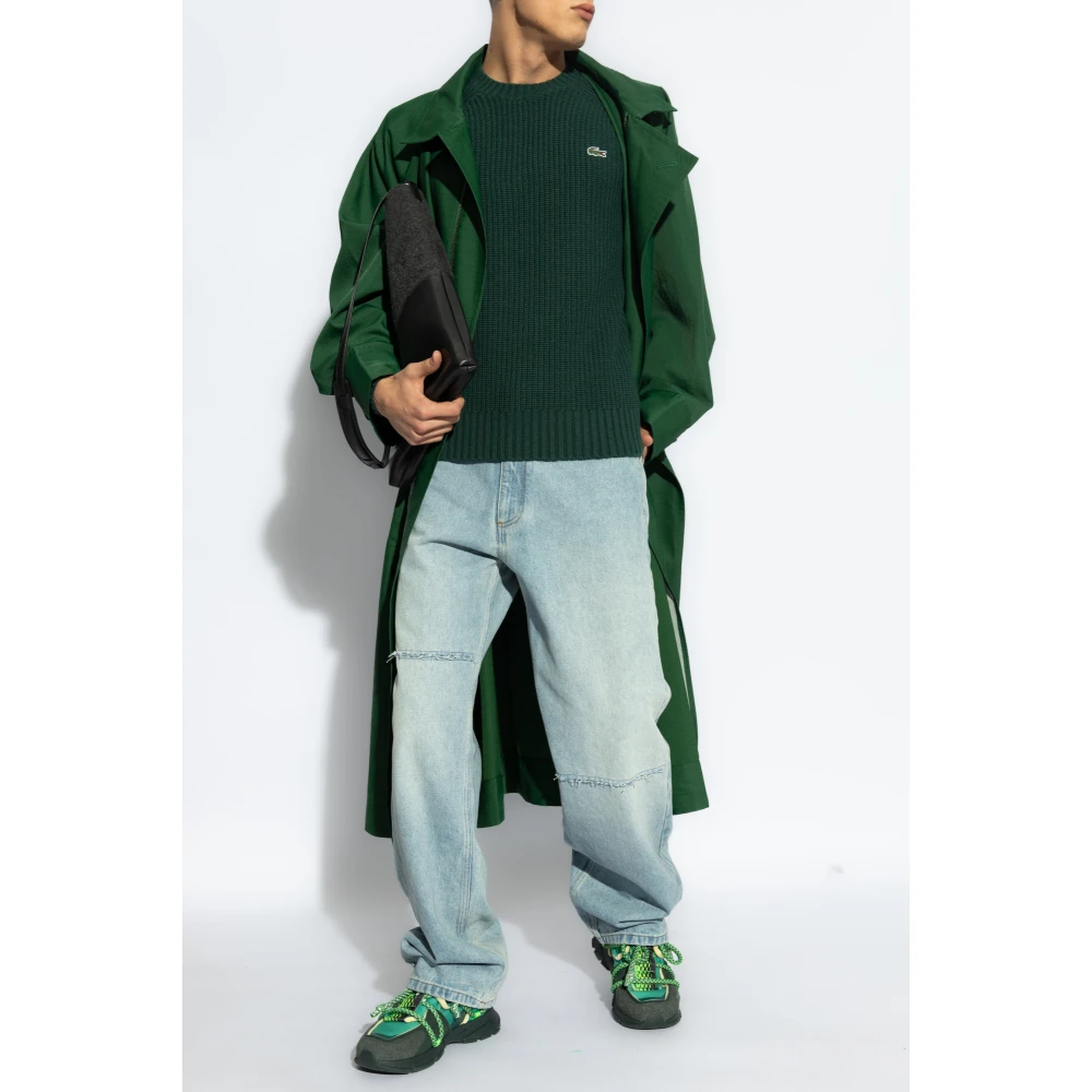 Lacoste Logo Trui Green Heren