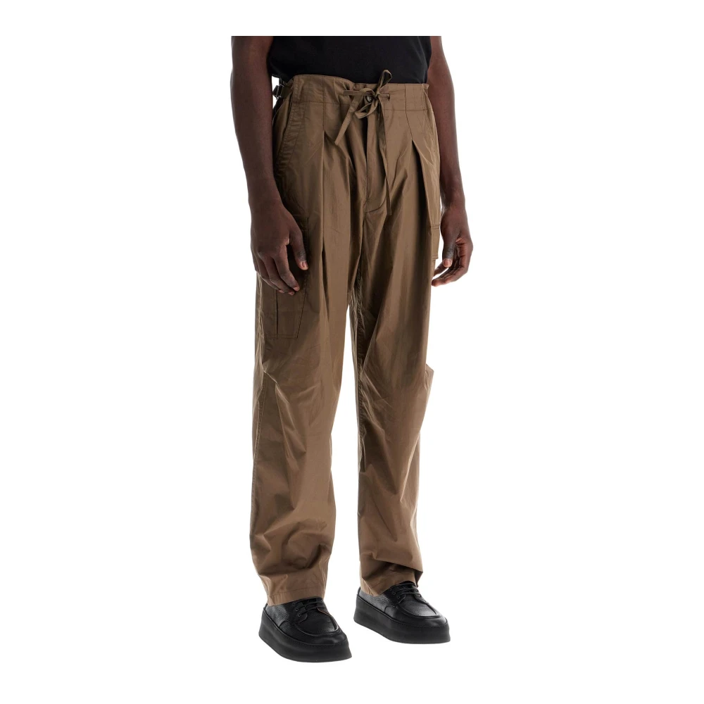 Isabel marant Cargo broek met trekkoord Green Heren