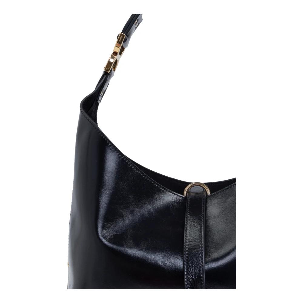 Chloé Marcie Hobo Kleine schoudertas Black Dames
