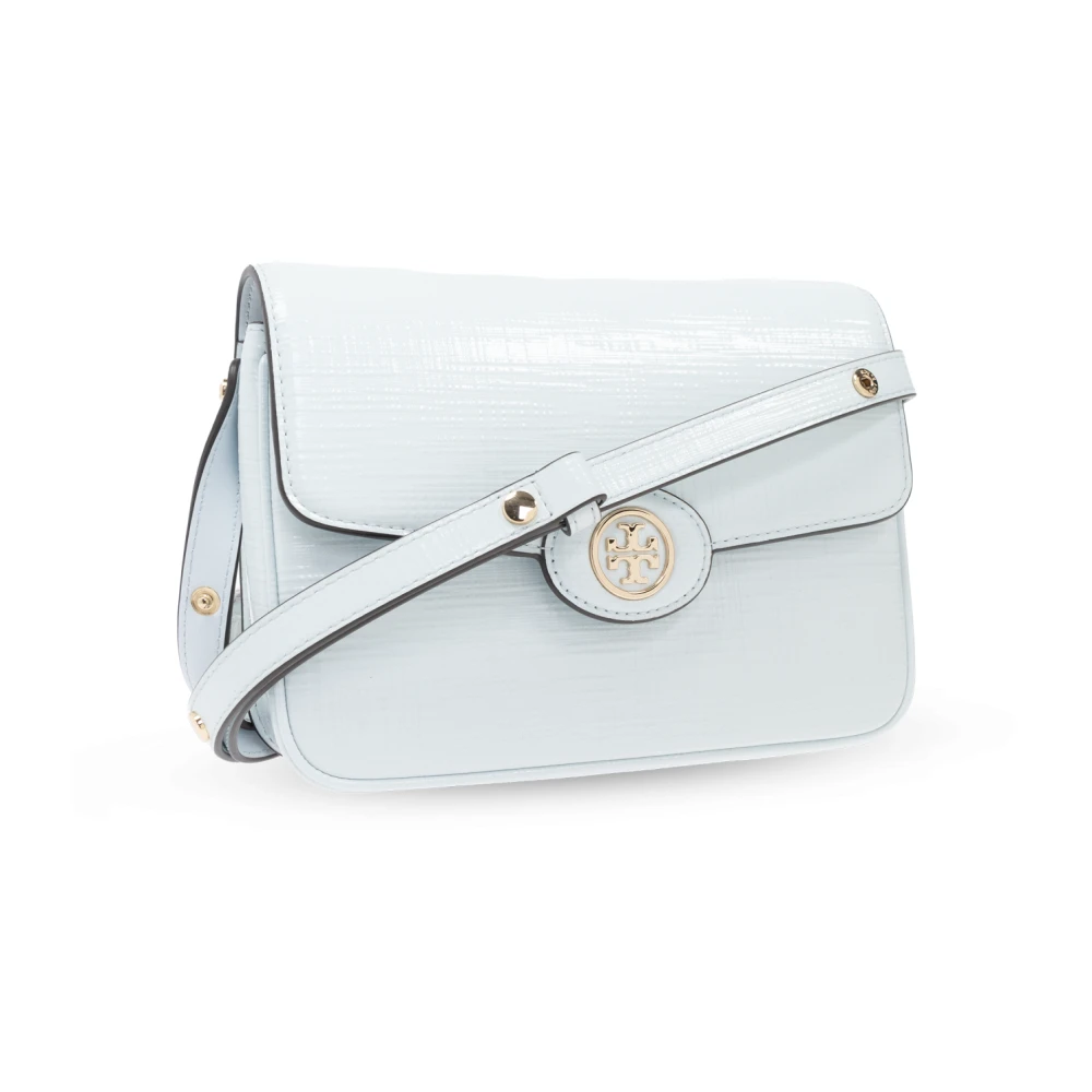 TORY BURCH Robinson Schoudertas Blue Dames