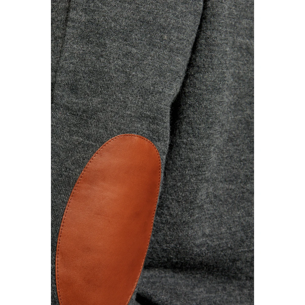Maison Margiela Vest met opgestikte elleboogstukken Gray Heren