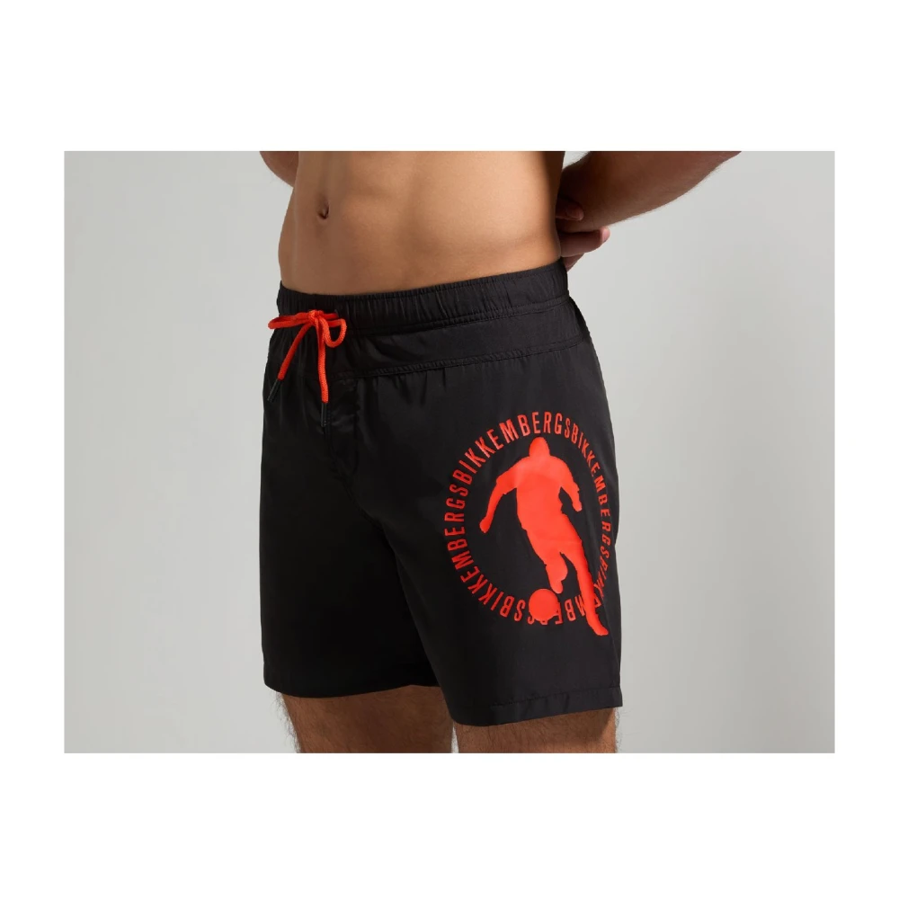 Bikkembergs Kleur Blok Zwembroek Black Heren