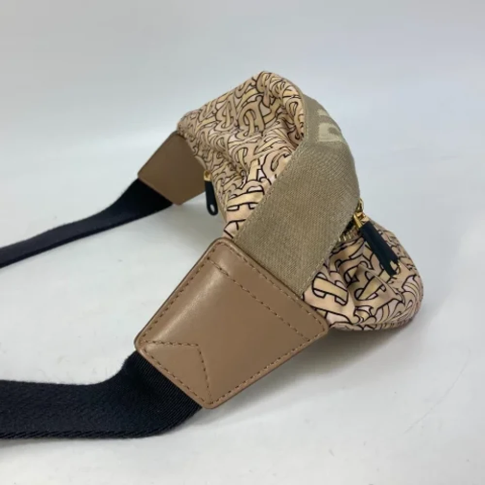Burberry Vintage Pre-owned Fabric crossbody-bags Beige Heren