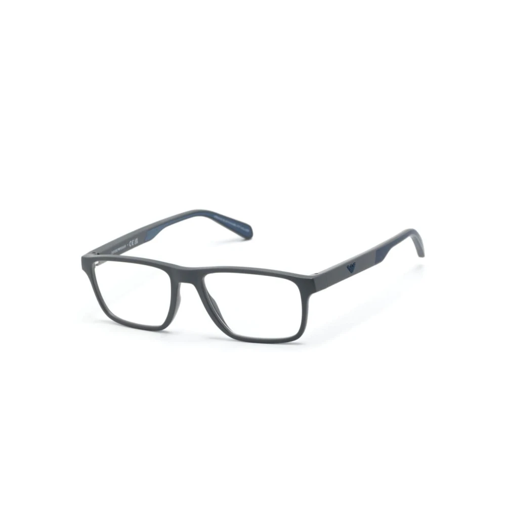 Emporio Armani Uomo Grigio Montatura Per Occhiali