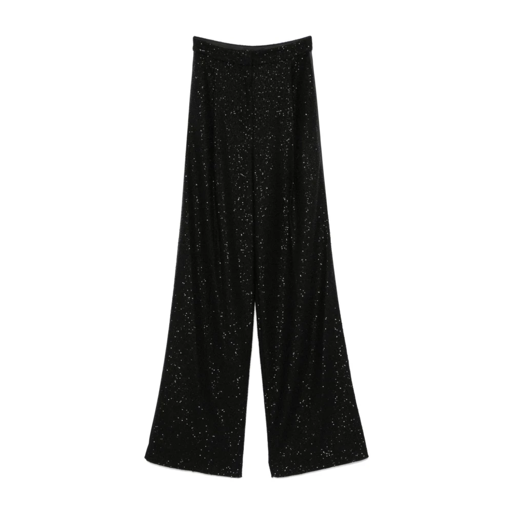 Max Mara Zwarte Pianoforte Broek Black Dames