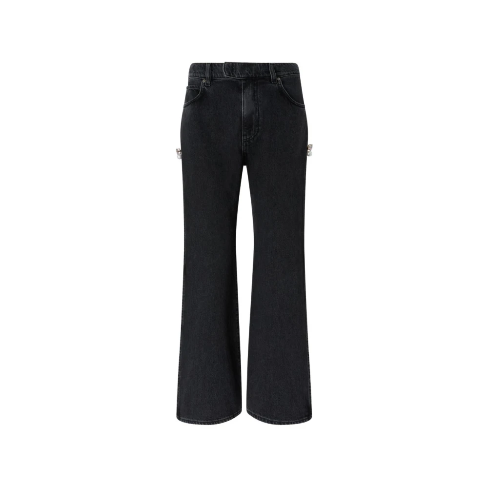 Pinko Kvinno Svart Jeans Dam, W29, Vida Byxor