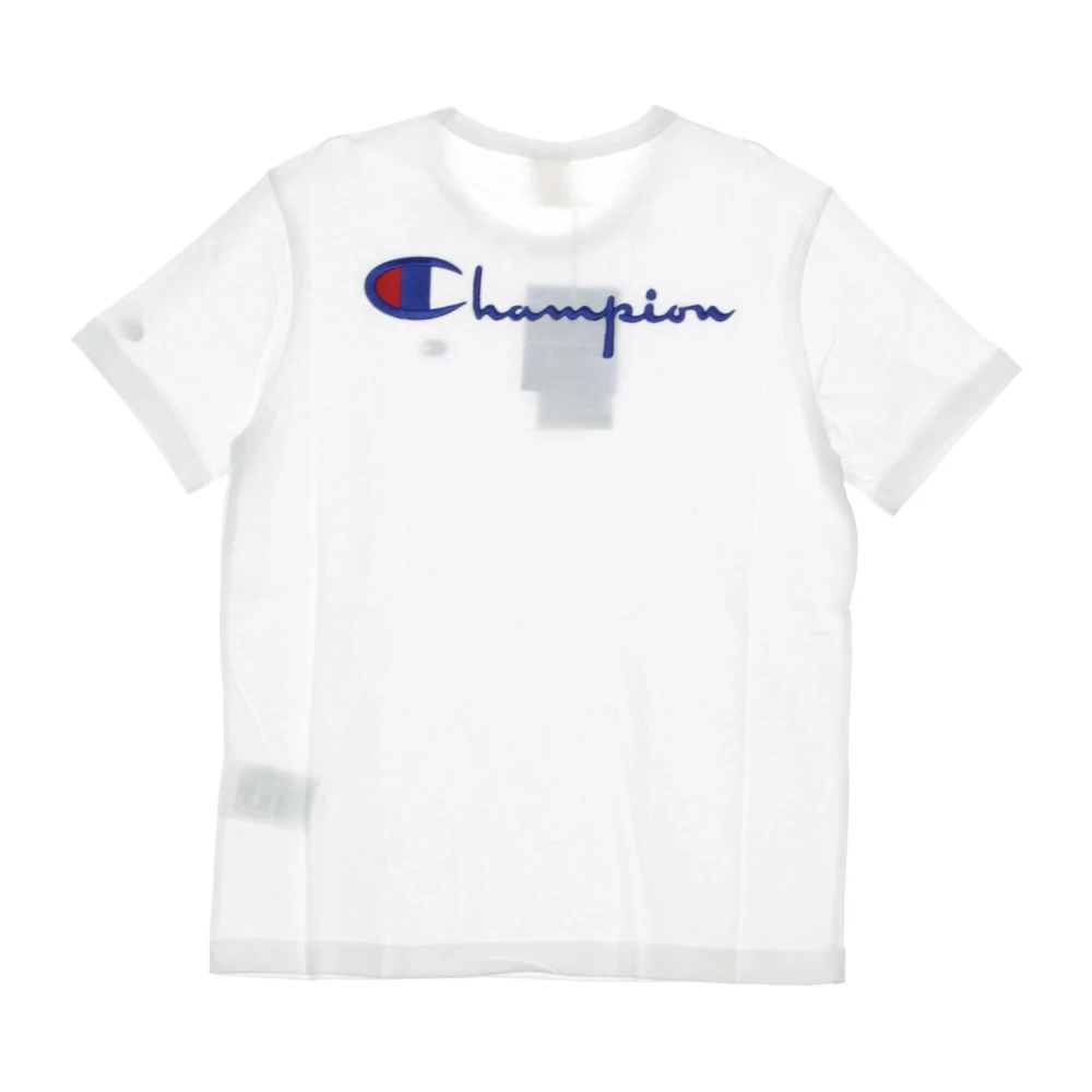 Champion Crewneck Tee Wit Streetwear White Heren