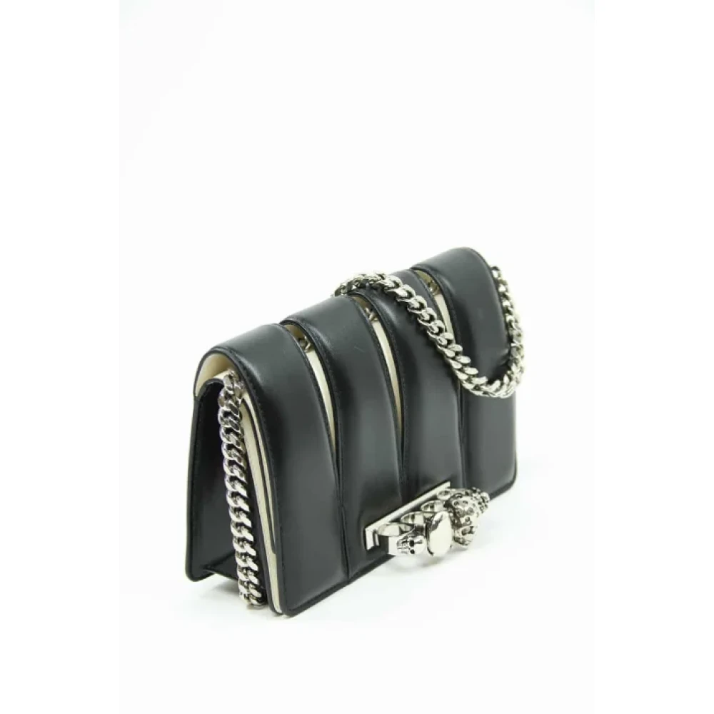 Alexander McQueen Pre-owned Leather handbags Black Dames