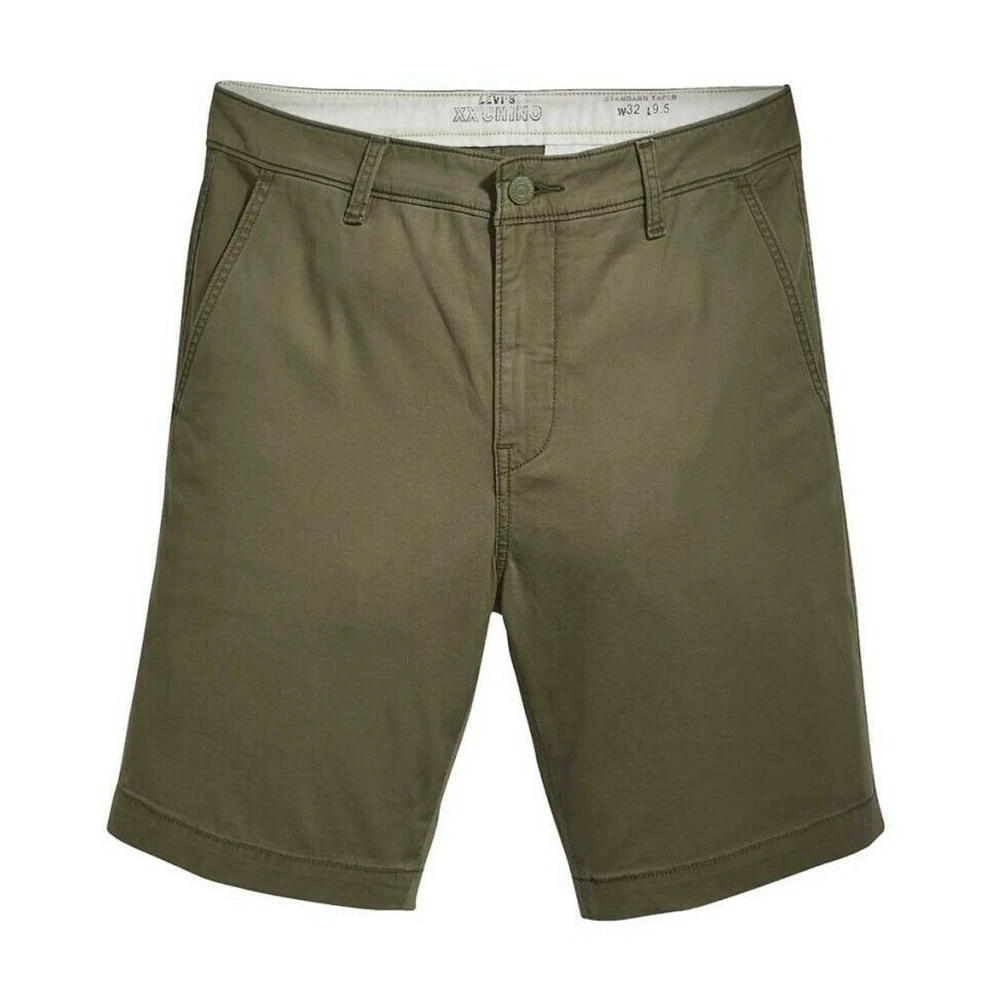 Levi's Grön Bomull Bermuda Shorts för Män Green, Herr