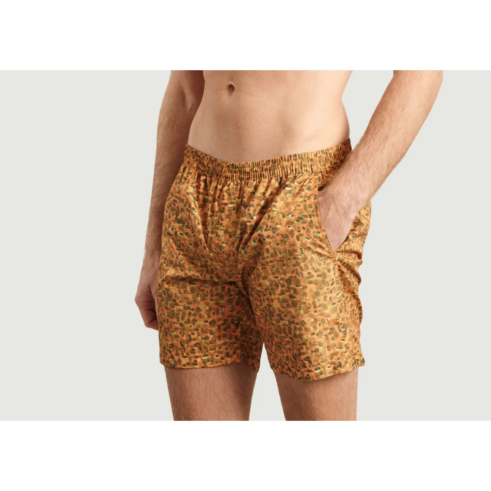 True Tribe Shorts Orange Heren