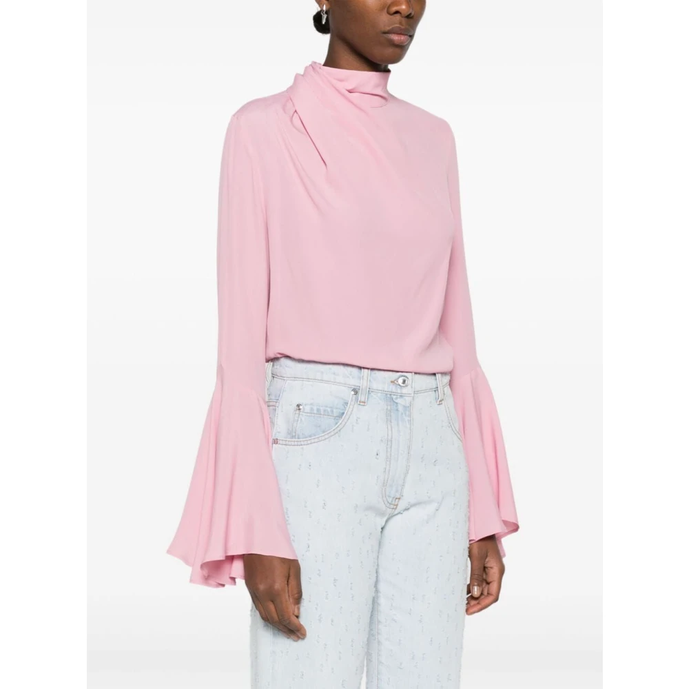 Msgm Blauwe Casual Broek voor Mannen Blue Dames