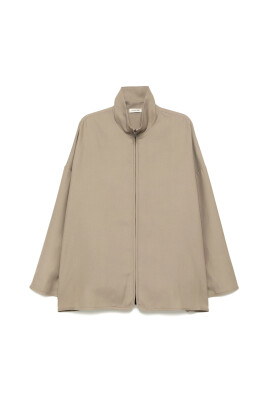 brown-high-neck-zipper-jacket