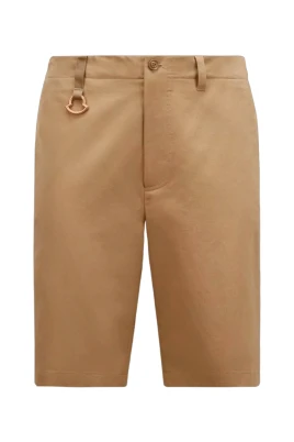 Beige Sable Gabardine Short Chino