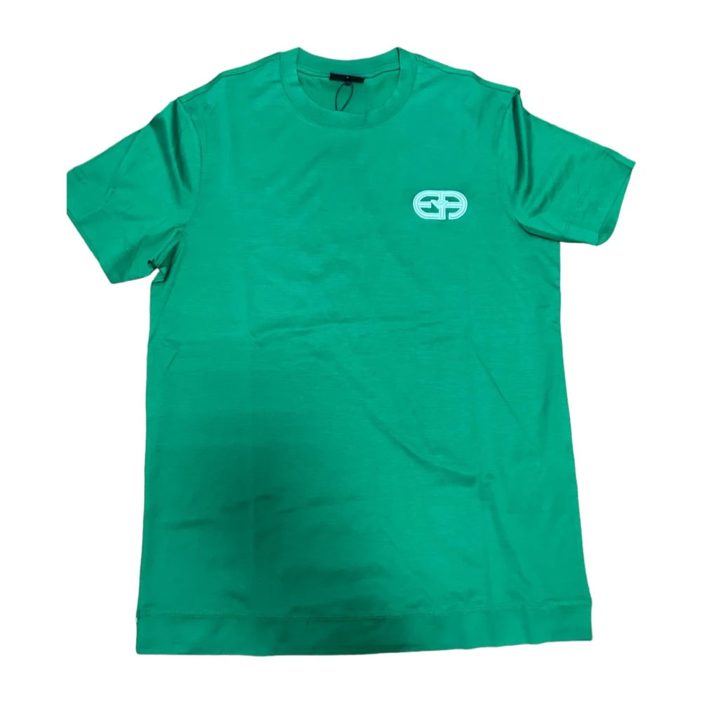 Emporio Armani T-Shirts Green Heren