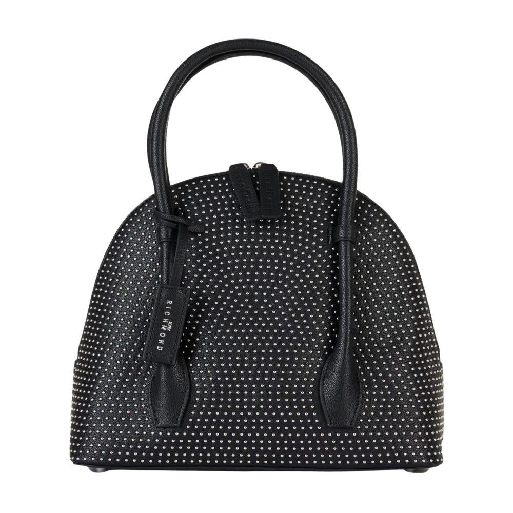John Richmond Shopper met stijve handvatten Black Dames