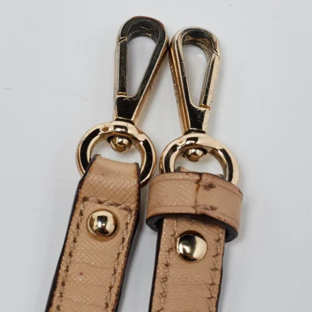 Coach Pre-owned Leather totes Beige Dames