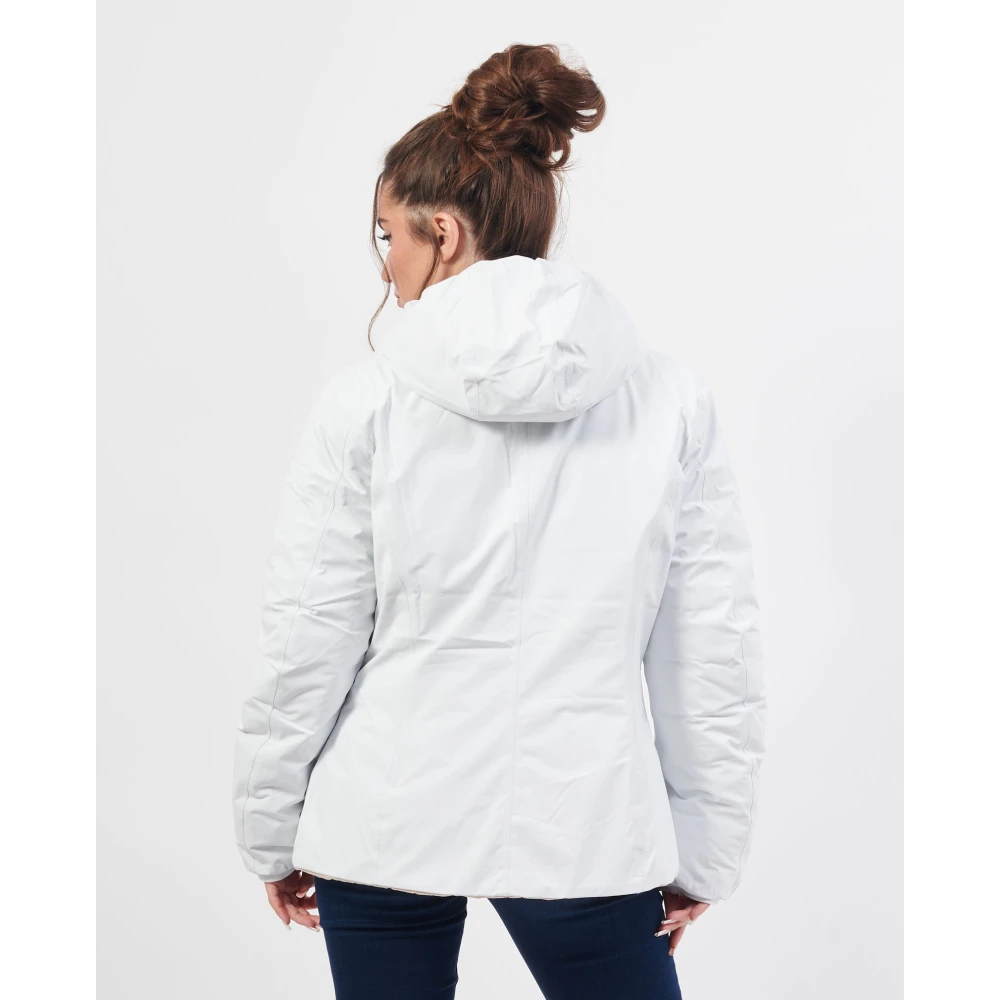 K-way Omkeerbare Donsjas Lily Wit White Dames