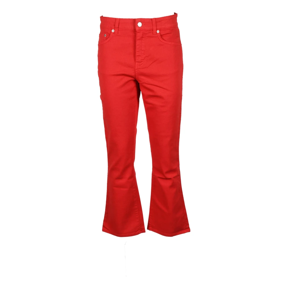 Department Five Katoen Elastaan Jeans Red Dames